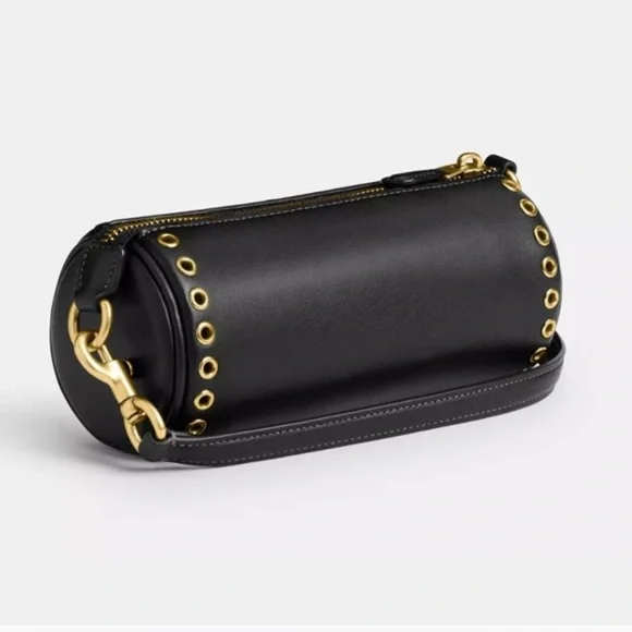 Coach Nolita Mini Barrel Bag with Gold Groments - Picture 3 of 13